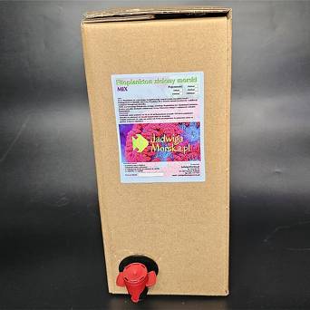 Green sea phytoplankton 5 L (Nannochloropsis sp, Tetraselmis sp, Isochrysis sp) bag with tap